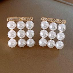 MEENAZ Square Studs Earrings-26