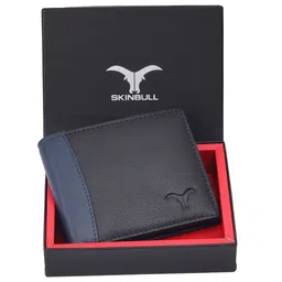 SKINBULL Men Leather Two Fold Wallet-picture-12