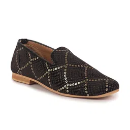 FAUSTO Men Printed Mojaris-image-58