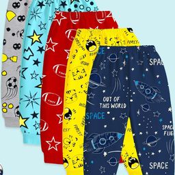 YK Pack of 5 Regular Fit Baby Boys Pyjamas-picture-47