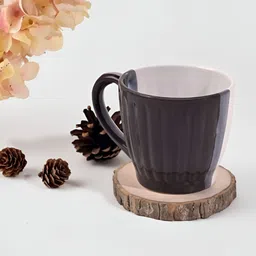 Storepedia Charcoal & White Handcrafted Textured Ceramic Matte Cups Set of Cups and Mugs-image-79