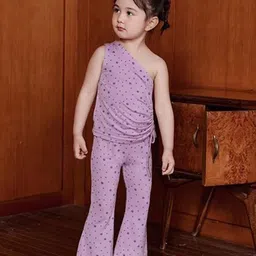 StyleCast x Revolte Girls Printed Top with Palazzos-image-98