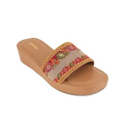 Anouk Block Sandals with Laser Cuts-8