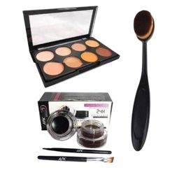 skrynnzer Set Of 3 Concealer- Eyeliner & Face Brush-30