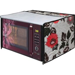 Wings Star Floral Print Microwave Oven Cover-image-8