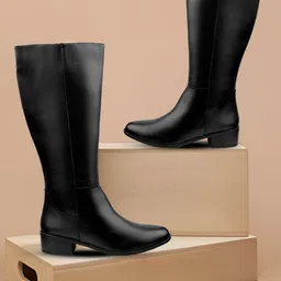 Bxxy Women Winter Knee Long Boots-41