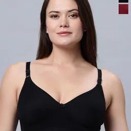 In Care Women Pack Of 2 Full Coverage Non Padded T-shirt Bra-23