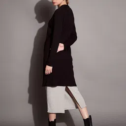 SASSAFRAS BASICS Longline Open Front Shrug image 5