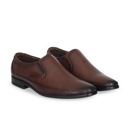 Fresco Italia Men Leather Formal Slip-Ons-image-27