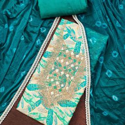 MANVAA Printed Sequinned Unstitched Dress Material-picture-31