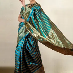 KALINI Woven Design Leheriya Saree-picture-15