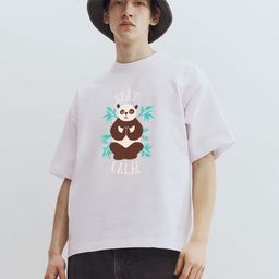 TOGS & TERRE Graphic Printed Organic Cotton Oversized T-shirt-picture-35
