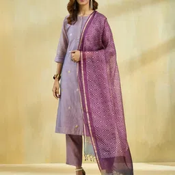 Fabindia Geometric Printed Block Print Technique Dupatta image 3