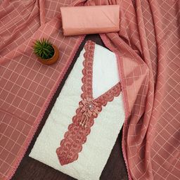 Rangtulika Ethnics Embroidered Unstitched Dress Material-picture-40