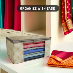 Aura Cream-Coloured Set of 6 Regular Multi-Utility Organisers image 4