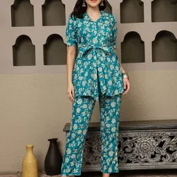 BANDIA Floral Printed Co-ord Set-picture-46