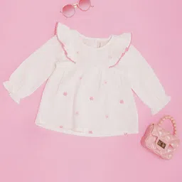 Pantaloons Baby Floral Cotton Top-45