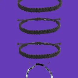 Dynamic Retail Global Women Multi 4 Wraparound Bracelet-96