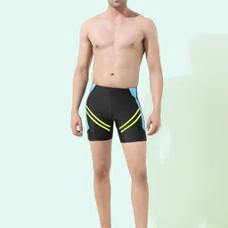 LYCOT Men Swim Brief with front zip pocket with drawstrings.-image-67