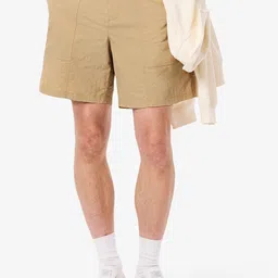 Lacoste Men Loose Fit Mid-Rise Water-Repellent Wind Resistant Regular Shorts-picture-3