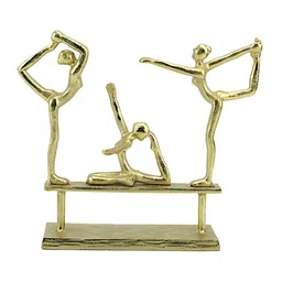 Hind Decor Gold-Toned Metal Figurine Showpiece-picture-22