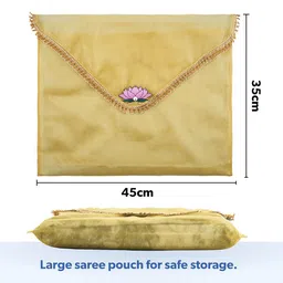Kuber Industries Gold-Toned Set of 6 Regular Multi-Utility Organisers image 4