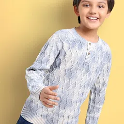ARIAS By LARA DUTTA Boys Floral Pullover-image-37
