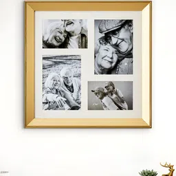 Home Centre Photomontage Gloss Collage Gold-Toned & Brown Wall Photo Frames-picture-15