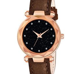 Gopal Shopcart Women Round Dial & Textured Straps Analogue Watch GR379RG 12D BRO Vel L-image-26