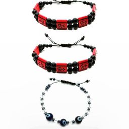 Dynamic Retail Global Men Stainless Steel Wraparound Bracelet-image-92