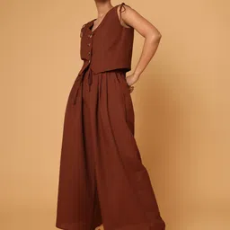 BLANC9 Linen Top With Trousers-picture-41