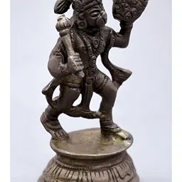 Exotic India Gunmetal-Toned Religious Idol Showpiece-image-71