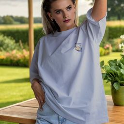 Moda Rapido Women Applique T-shirt-image-99
