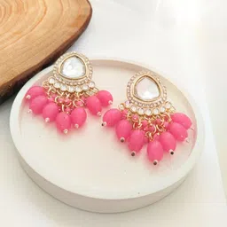 Anouk Teardrop Shaped Chandbalis Earrings-50