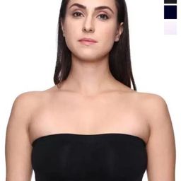 INDIROCKS Half Coverage Non Padded Bandeau Bra Pack of 3-53