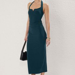 Trendyol Women Sheath Midi Dress-image-76