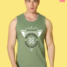 WOOSTRO Pack Of 2 Printed Combed Cotton GymInnerwear VWS26(HARD PEACH)(98 LGTGREEN)-image-43