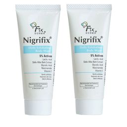 FIXDERMA Set Of 2 Nigrifix Exfoliating Body Wash - 15 ml Each image 3