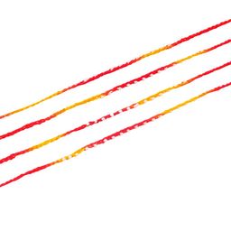 Anouk Set Of 4 Artifiicial Beaded Thread Rakhis With Roli Chawal Chandan & Mishri image 4