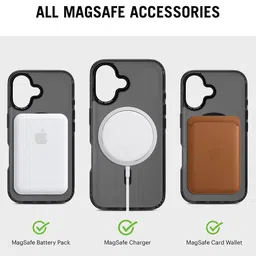 DailyObjects Solid Nimbus MagSafe iPhone 16 Back Case image 2