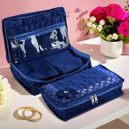 Kuber Industries Blue 2 Pieces Jewellery Organisers-image-35
