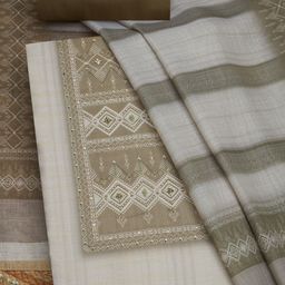 Soch Printed Linen Unstitched Dress Material-picture-16