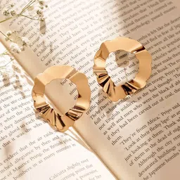 Priyaasi Gold Plated Contemporary Studs-51