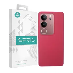 SPRIG Solid Printed Vivo V29 Back Case Mobile Accessories-image-57