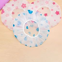 basicare Soft And Comfortable Shower Cap- White-3