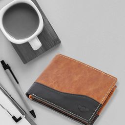 Metronaut Men Colourblocked Two Fold Wallet-36