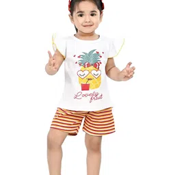 Smuktar garments Unisex White Clothing Set-image-18