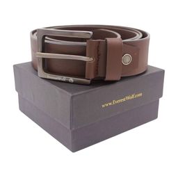 Everestwolf Men Textured Leather Formal Belt-picture-30