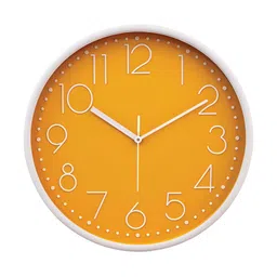 Aura Multicoloured & Multicoloured Printed Contemporary Wall Clock-3