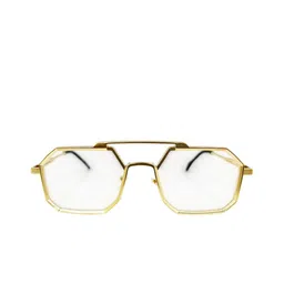 ZAADRAN Unisex Full Rim Hexagon Sunglasses with Polarised and UV Protected Lens image 5